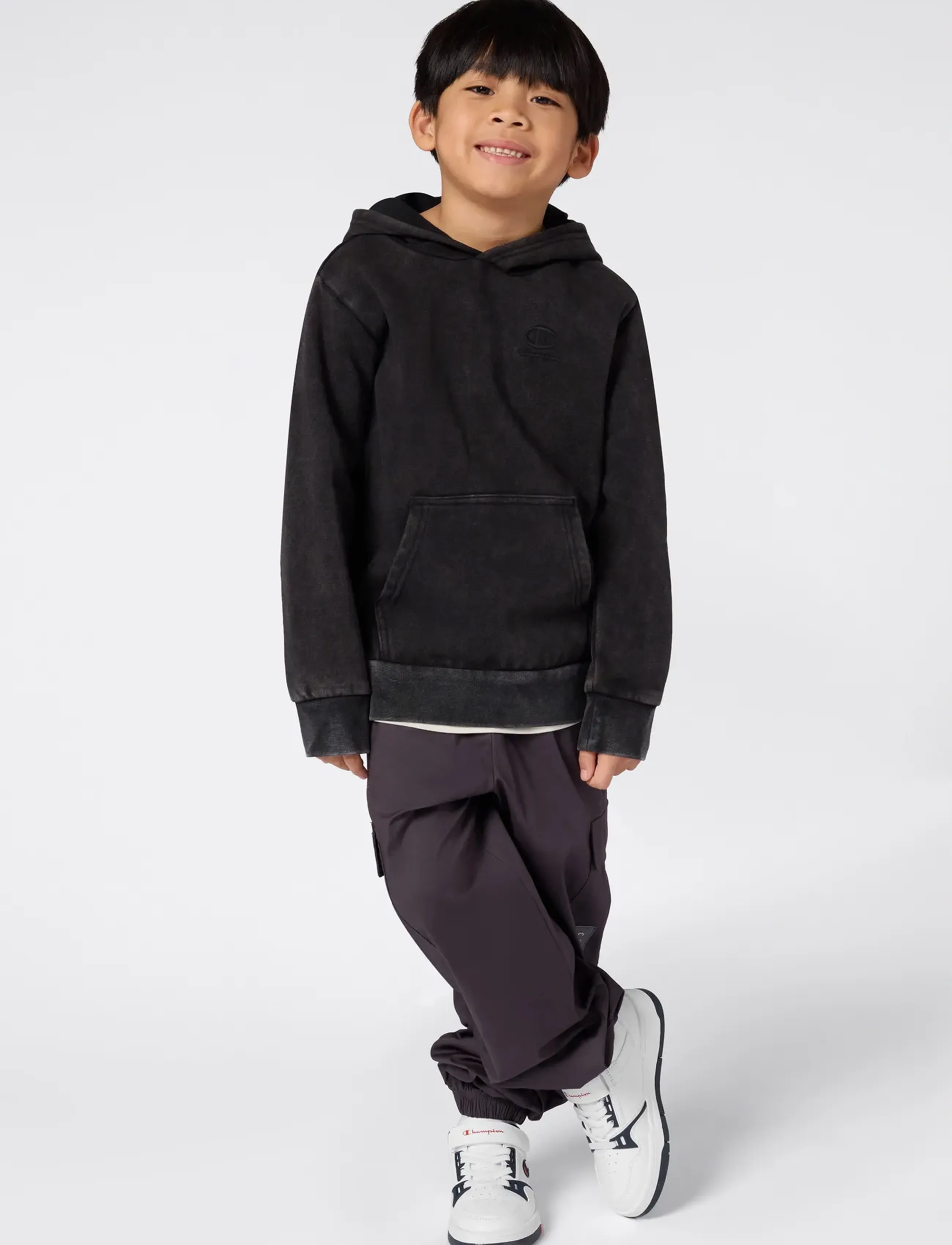 Champion - Hooded Sweatshirt - hættetrøjer - black beauty - 4