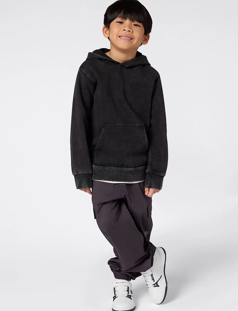 Champion - Hooded Sweatshirt - kapuzenpullover - black beauty - 4