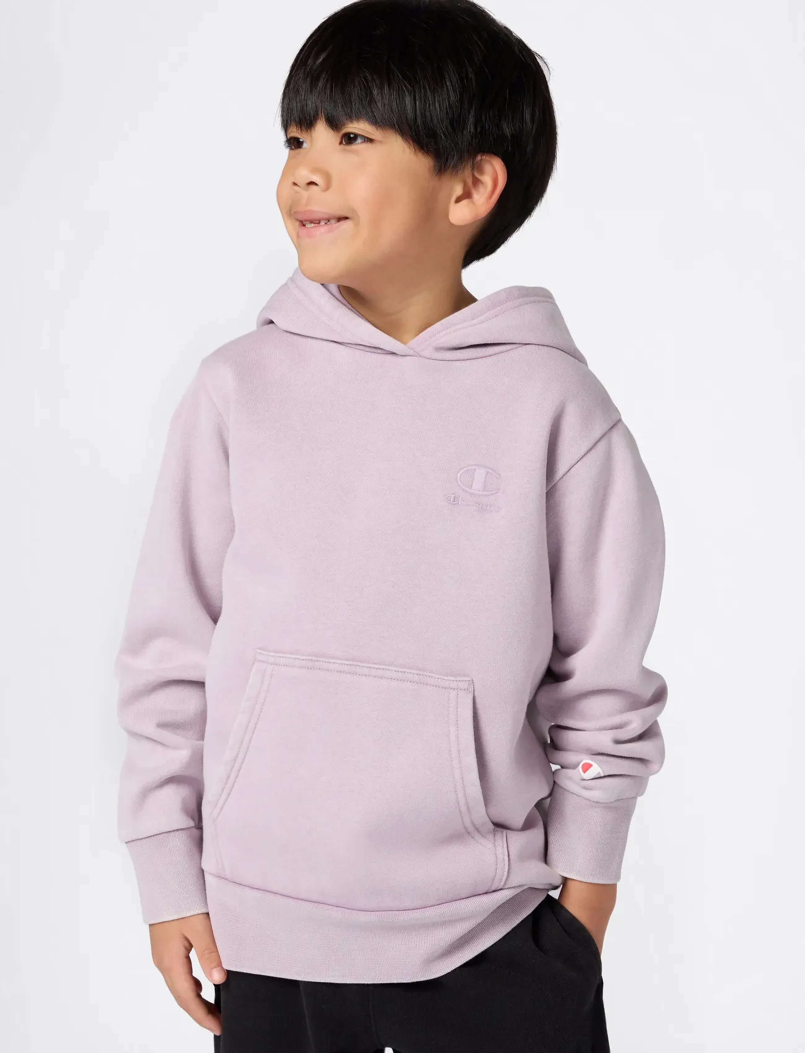 Champion Hooded Sweatshirt, Børn, Hættetrøje, Pink, Str: 162-167