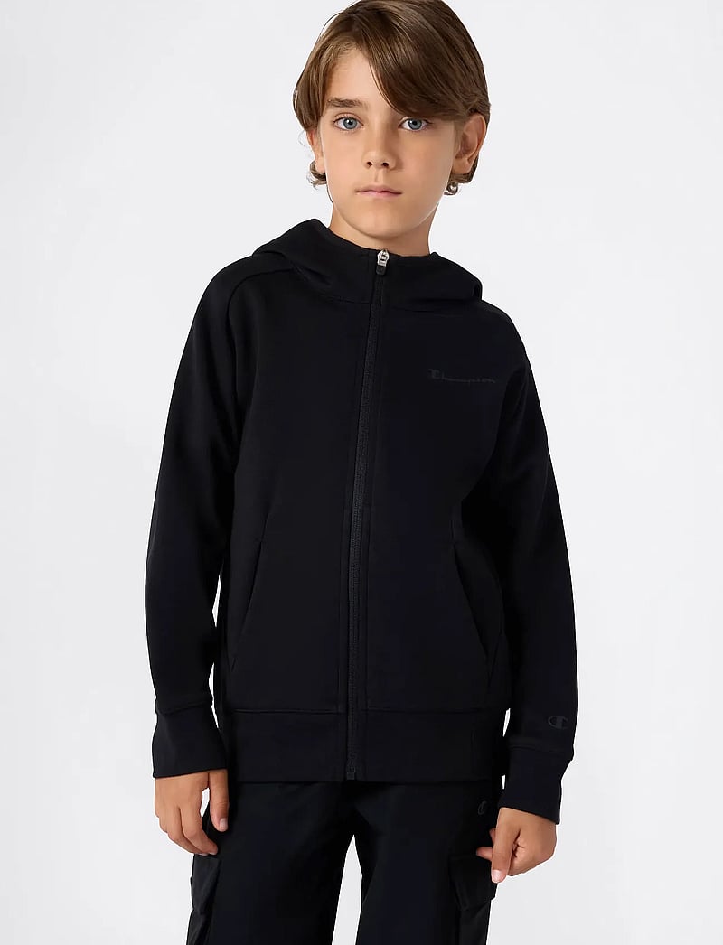 Champion - Full Zip Hoodie Sweatshirt - black beauty - 0