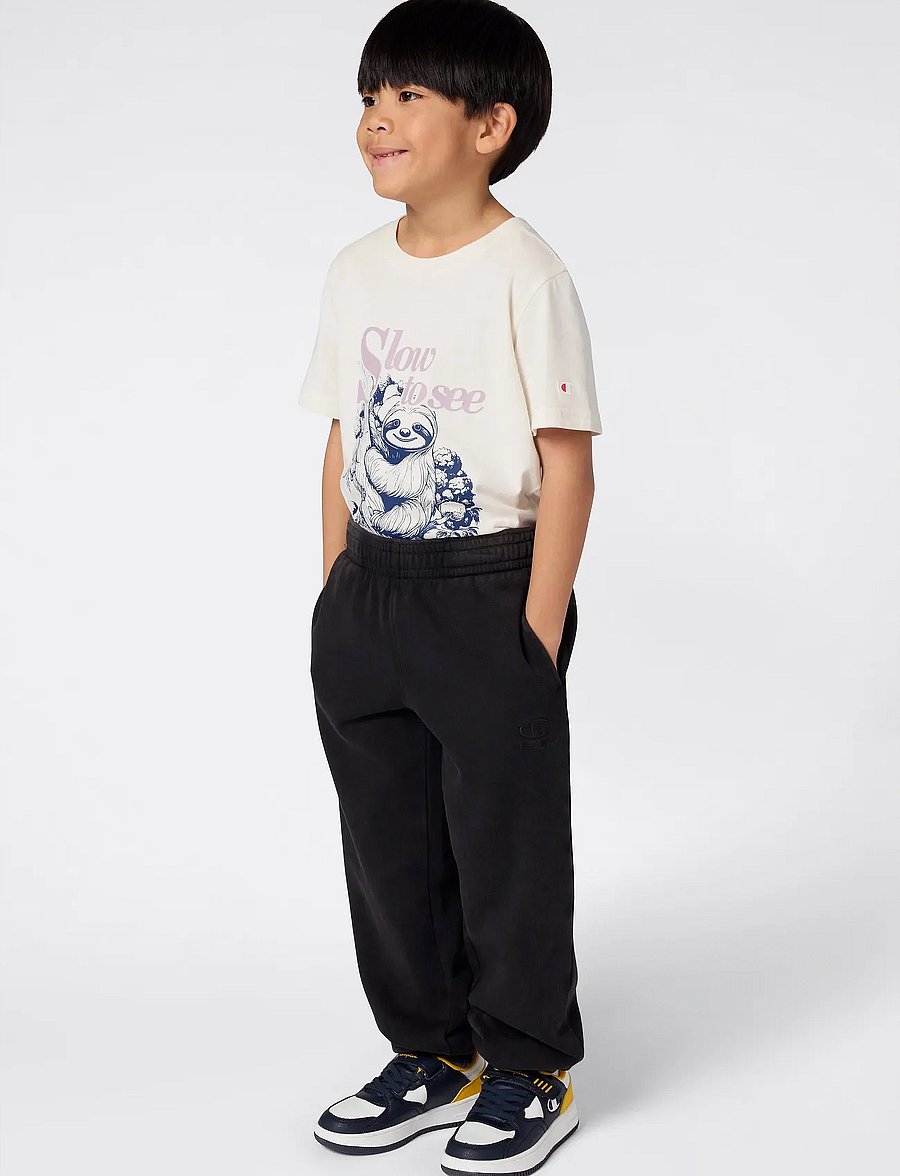 Champion - Rib Cuff Pants - jogginghosen - black beauty - 4