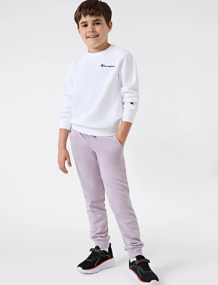 Champion - Rib Cuff Pants - jogginghosen - snap back purple - 4