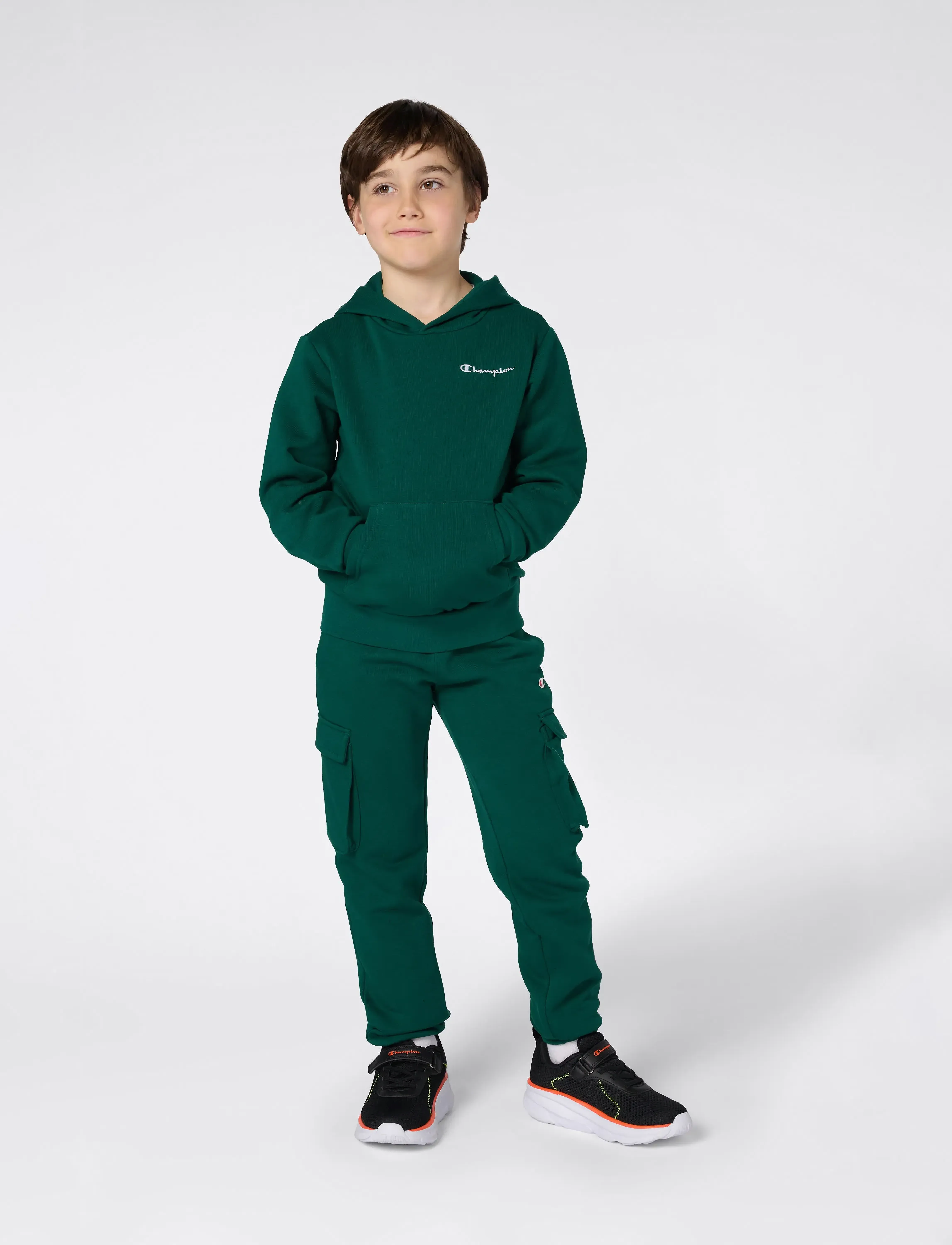 Champion Hooded Sweatshirt - Sweatshirts & Kapuzenpullover - FOREST PEAK GREEN / green