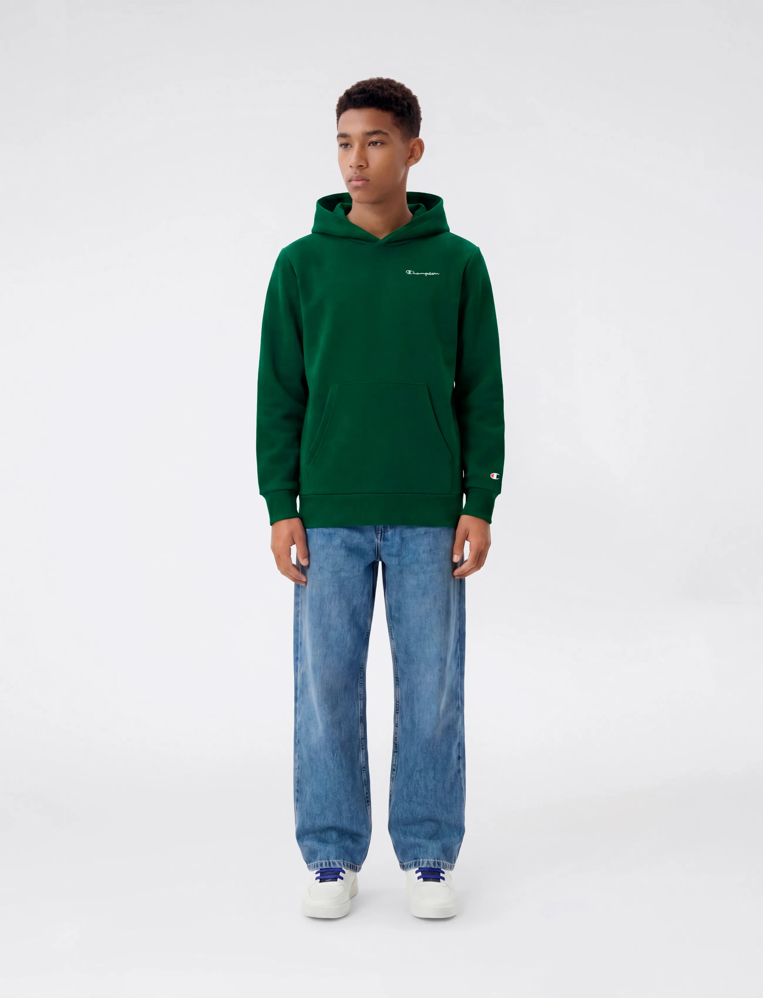 Champion Hooded Sweatshirt - Sweatshirts & Huvtröjor - GS559-EDEN / green