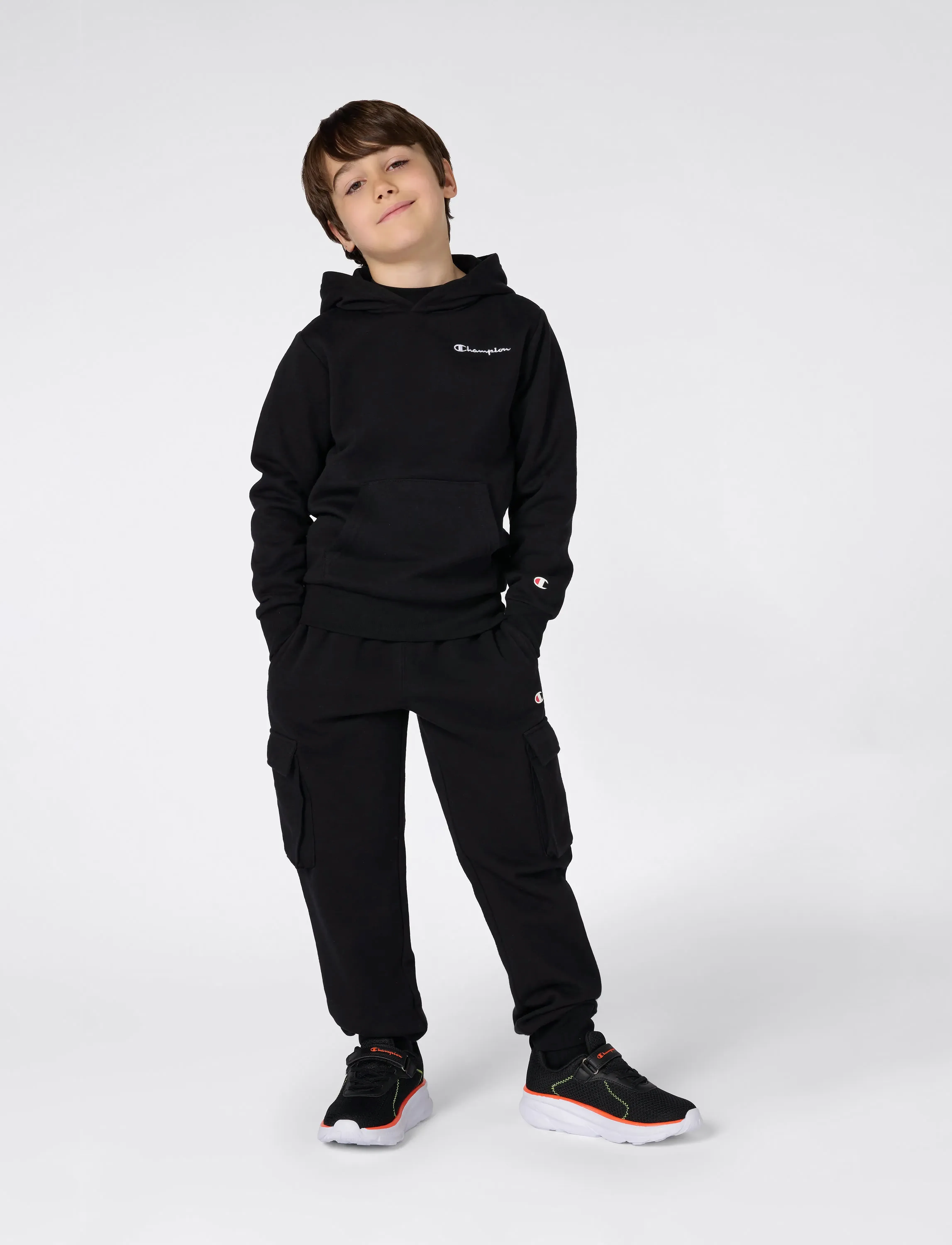 Champion Hooded Sweatshirt - Sweatshirts & Hættetrøjer - KK001-NBK-NS / black