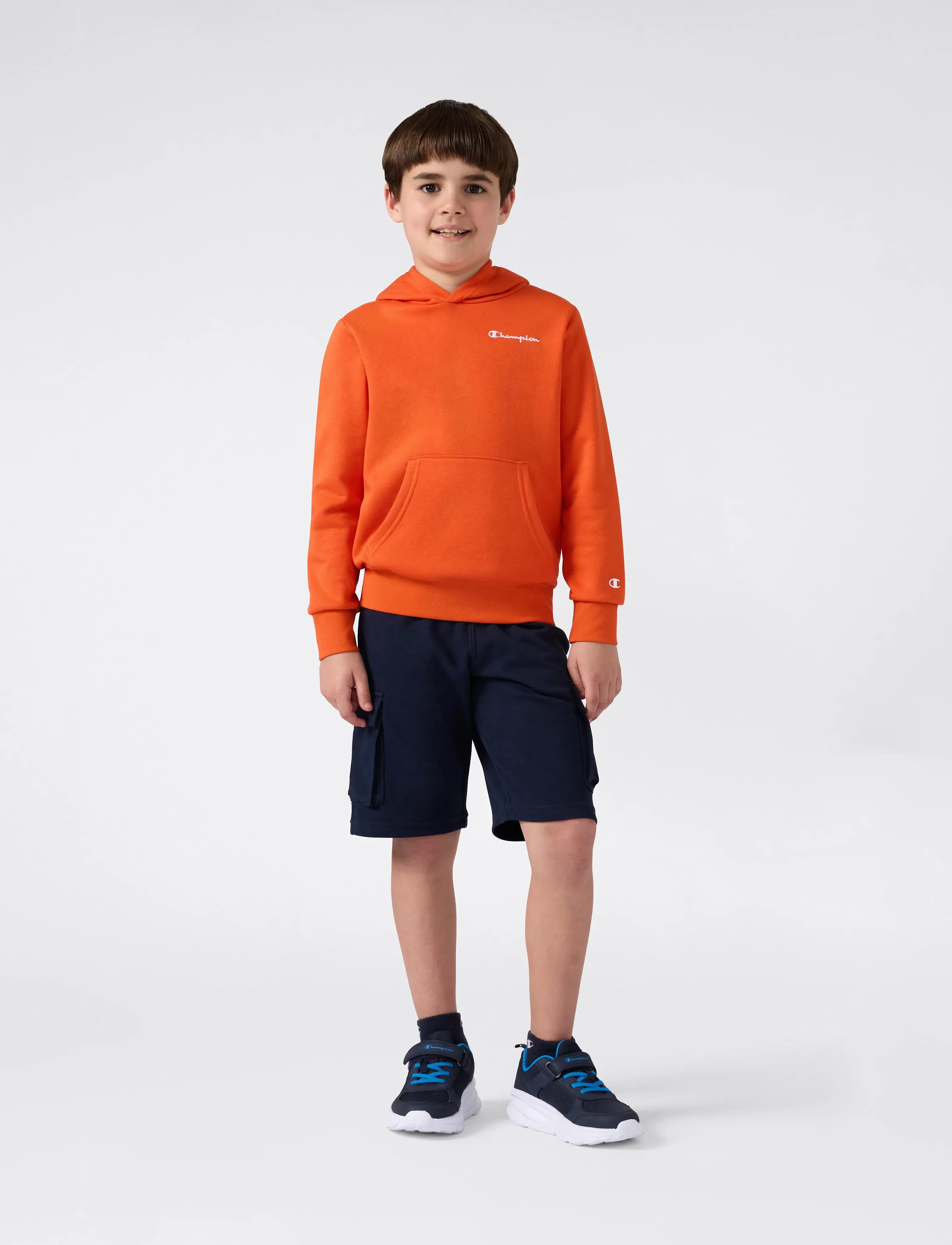 Champion Hooded Sweatshirt, 174-179, Orange, Sweatshirts & Hættetrøjer > Hættetrøjer, Børn
