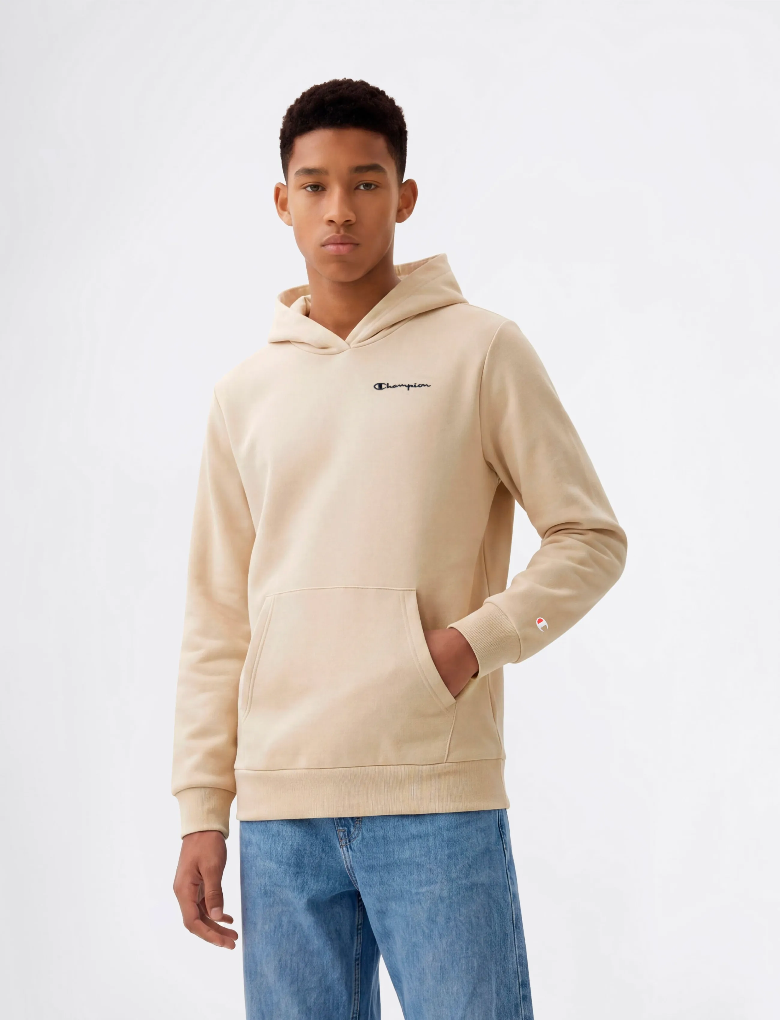 Champion - Hooded Sweatshirt - huvtröjor - ys089-fog - 4