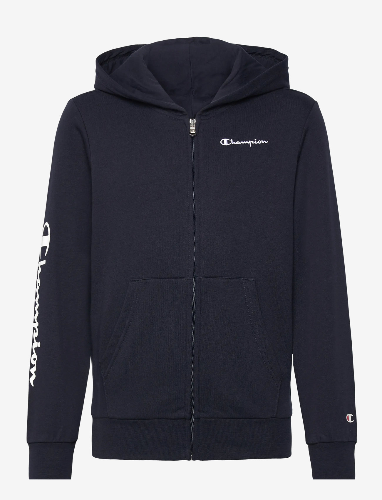 Champion Hooded Full Zip Sweatshirt - Shop by age - BS501-NNY / black