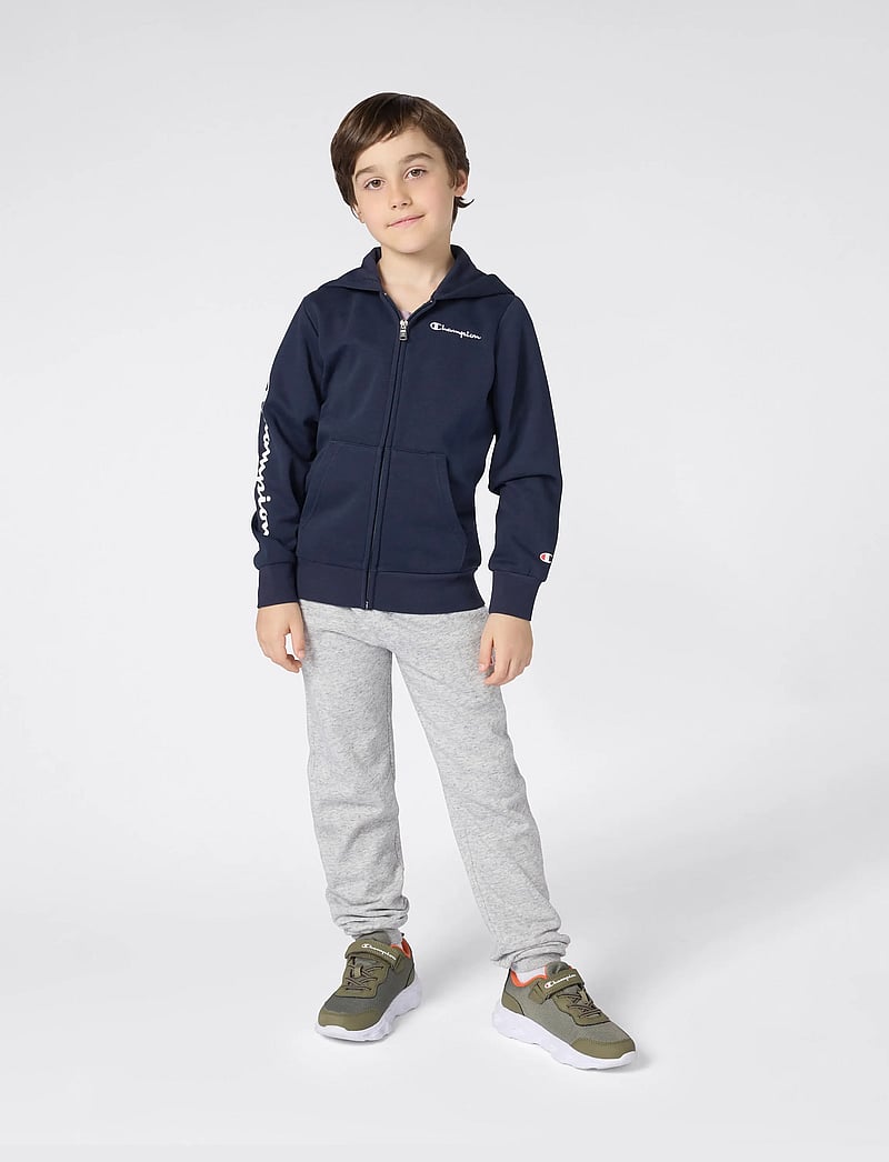 Champion - Hooded Full Zip Sweatshirt - hættetrøjer - bs501-nny - 0