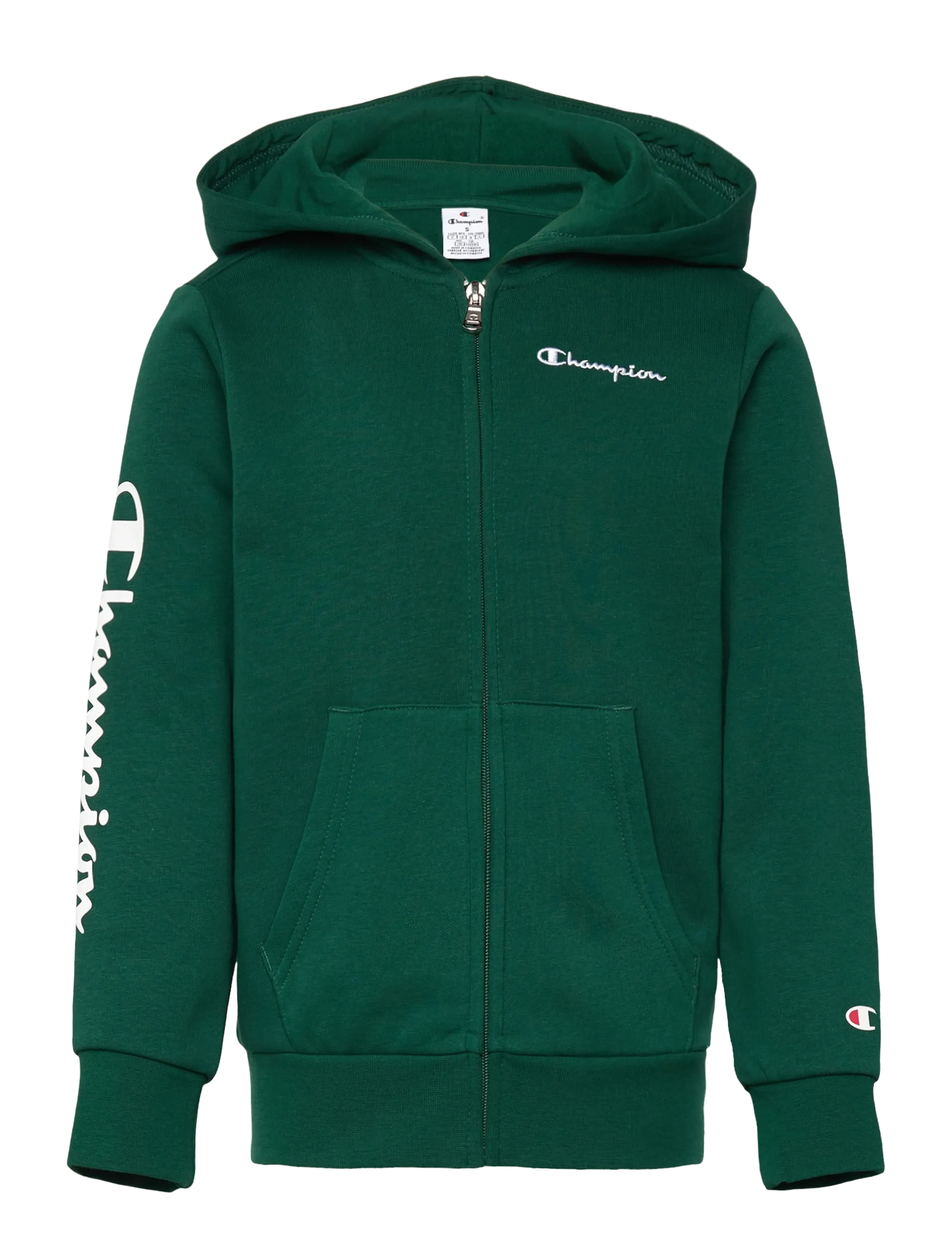 Champion Hooded Full Zip Sweatshirt - Alle Produkte - FOREST PEAK GREEN / green