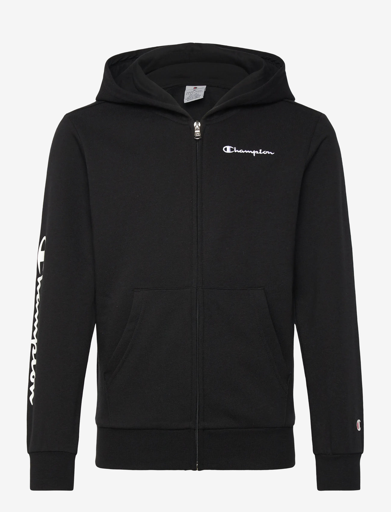 Champion - Hooded Full Zip Sweatshirt - huvtröjor - kk001-nbk - 1