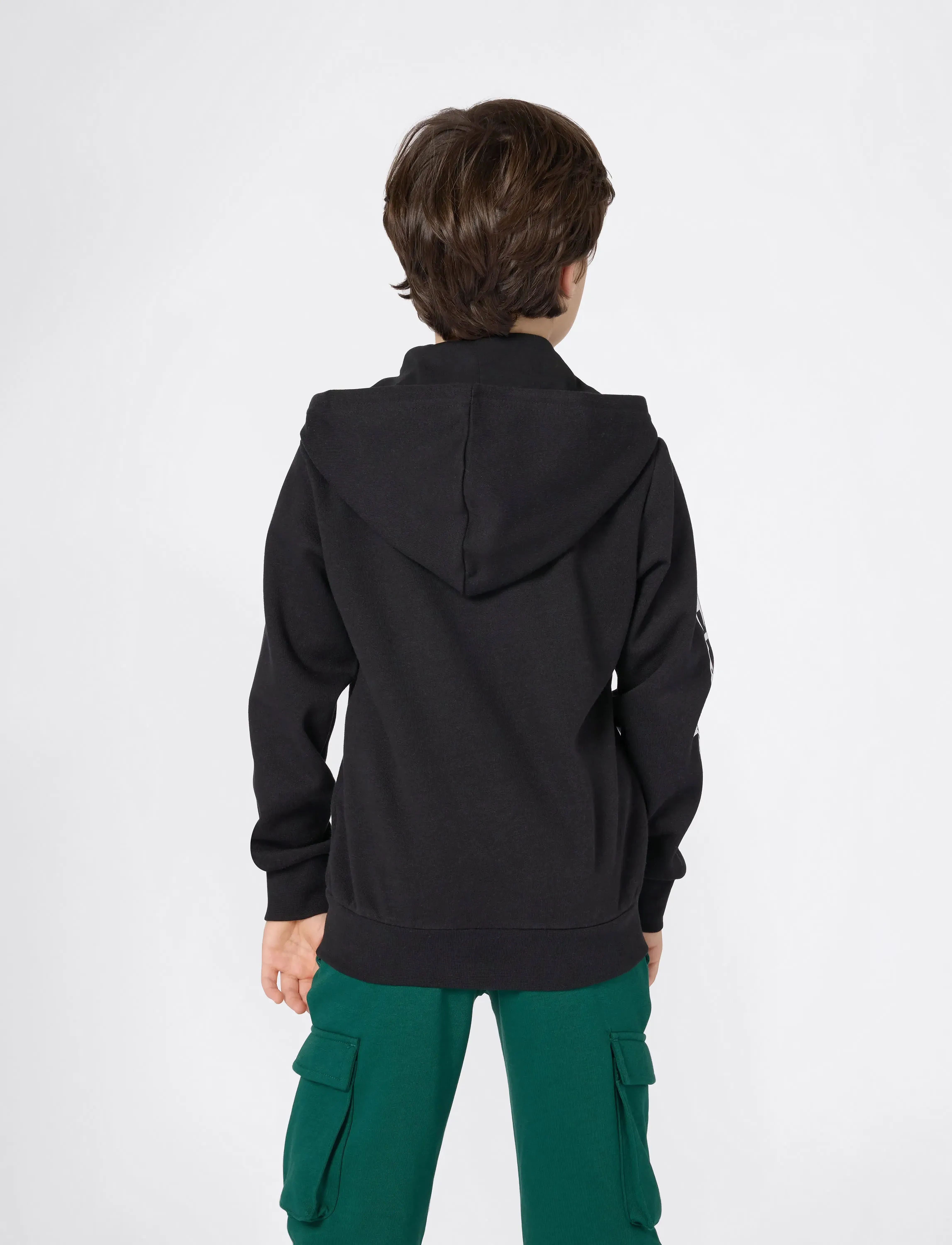 Champion - Hooded Full Zip Sweatshirt - hupparit - kk001-nbk - 3