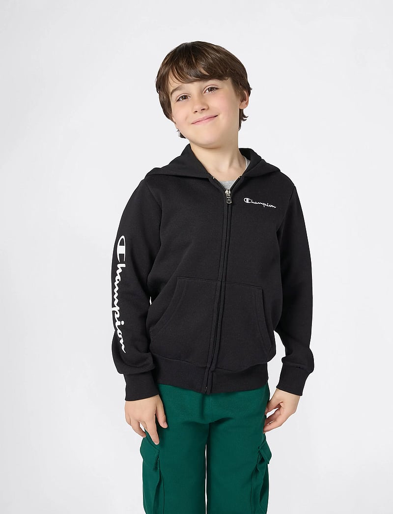 Champion - Hooded Full Zip Sweatshirt - kapuzenpullover - kk001-nbk - 4