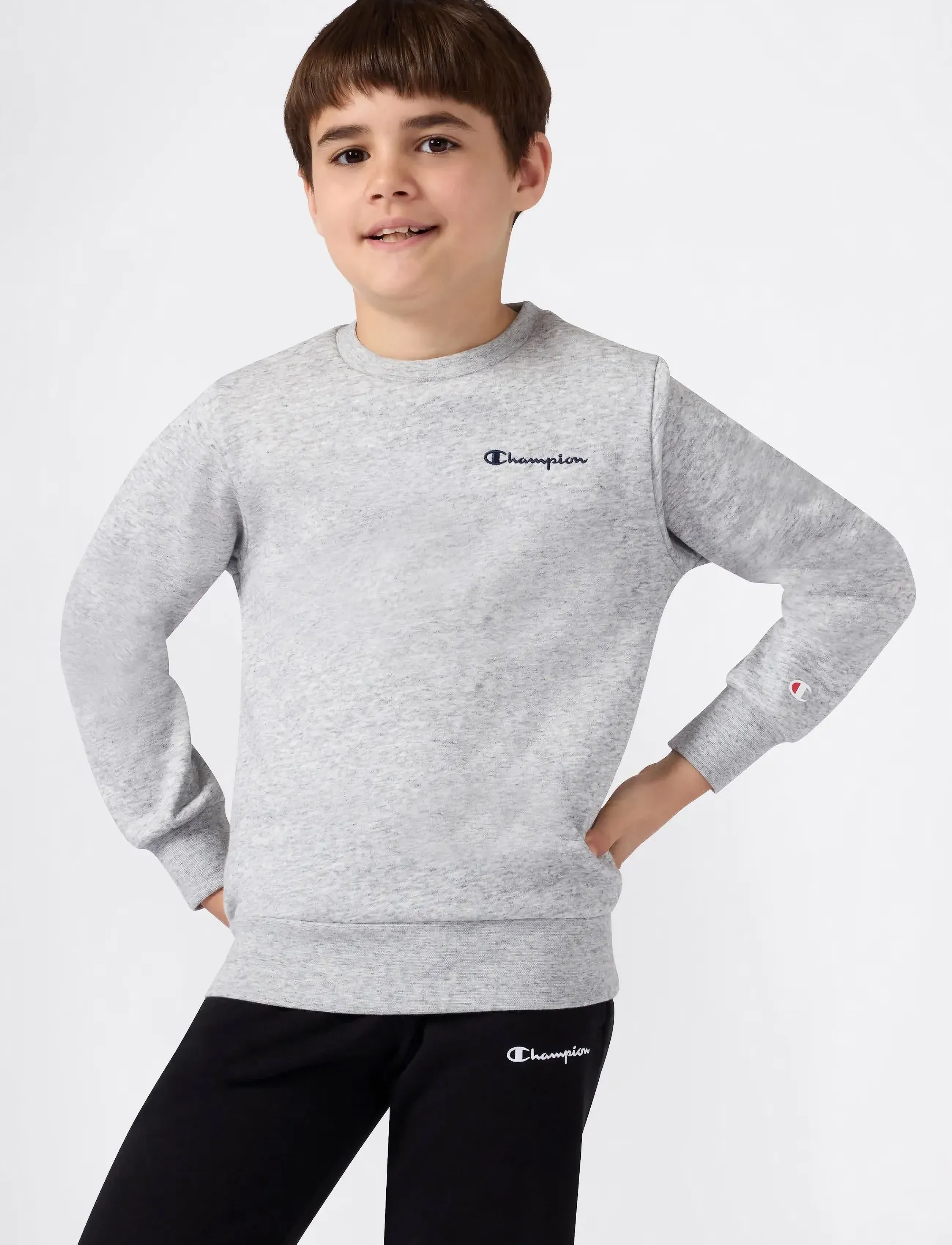 Champion Crewneck Sweatshirt - Sweatshirts - EM021-NOXM-NS / grey