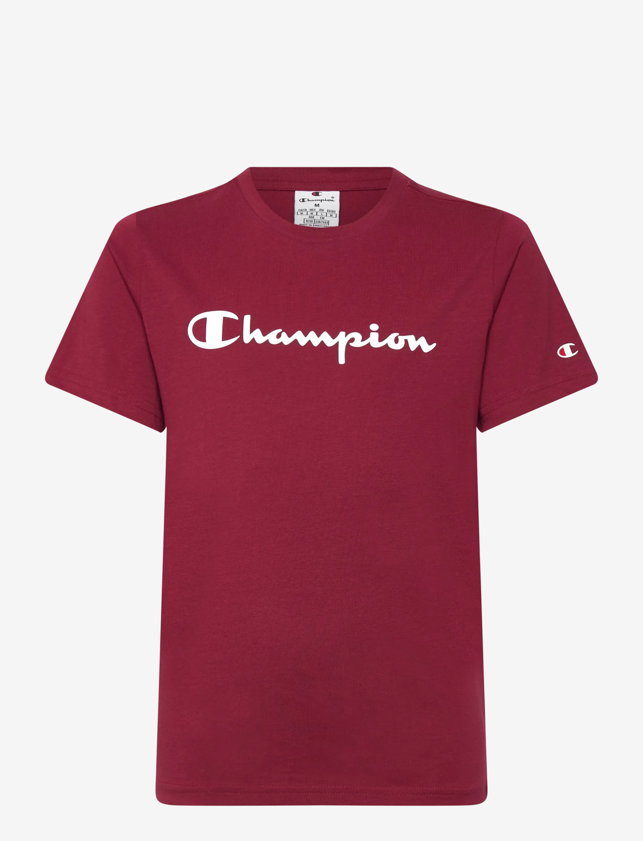 Champion - SS Tee - kortärmade t-shirts - cardinal 115 - 1