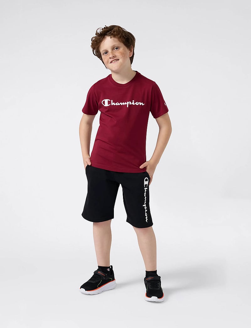 Champion - SS Tee - kortärmade t-shirts - cardinal 115 - 0