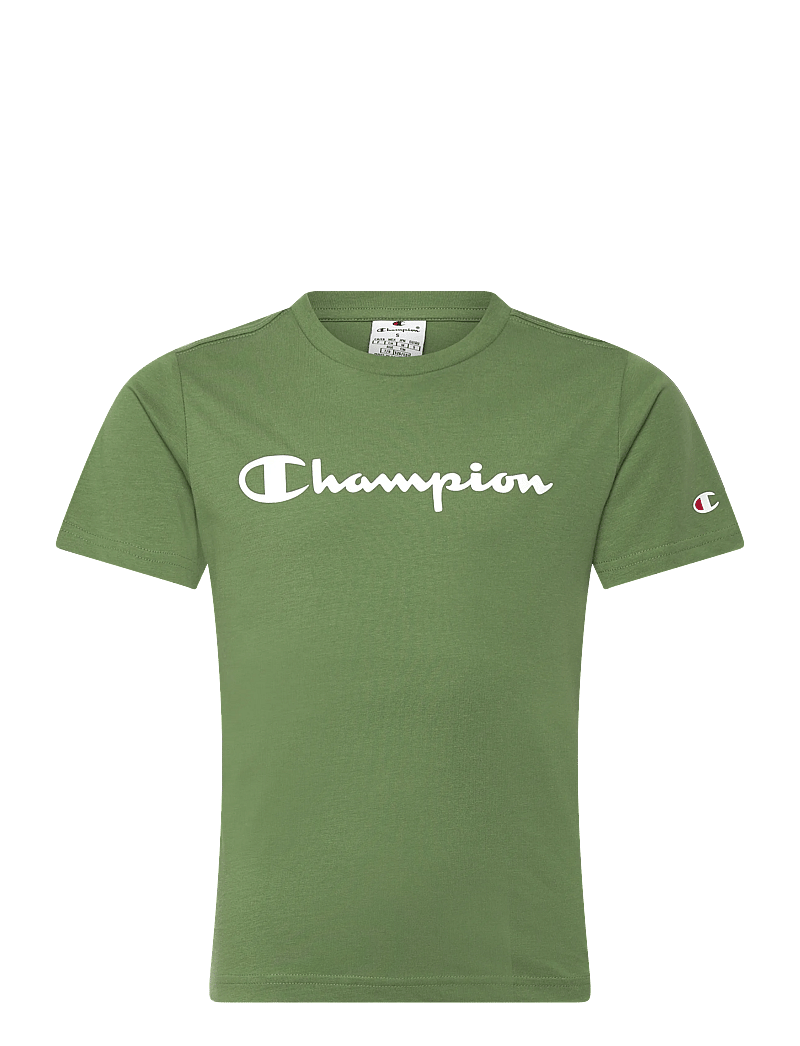 Champion - SS Tee - kortærmede t-shirts - ryegrass green - 1