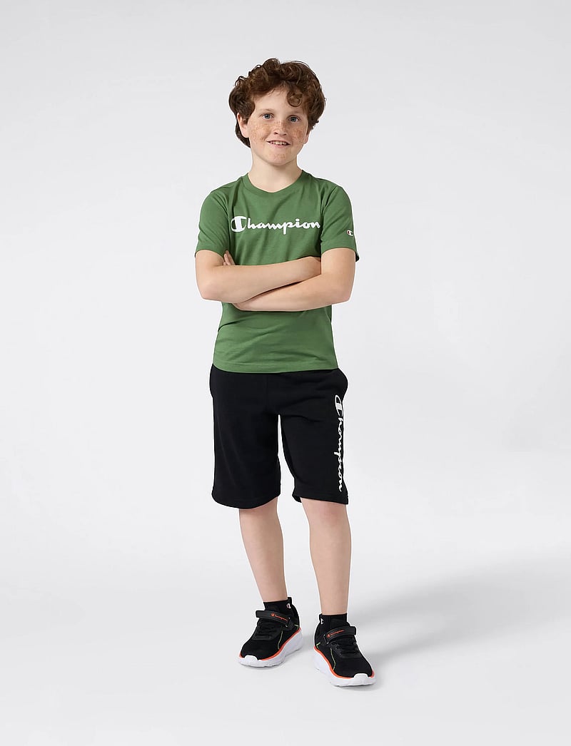 Champion - SS Tee - kortærmede t-shirts - ryegrass green - 0