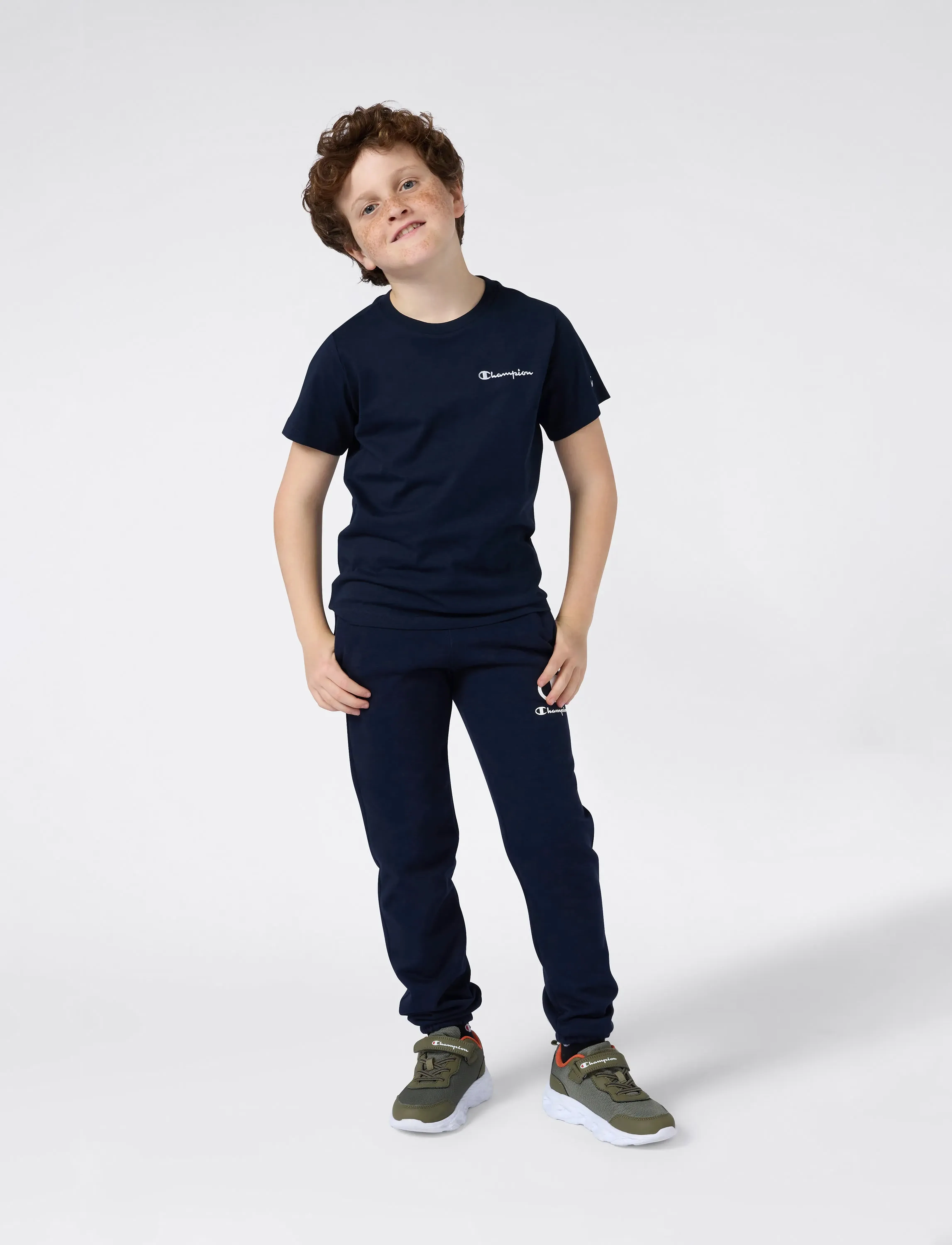 Champion SS Tee - T-shirts - BS501-NNY-NS / navy