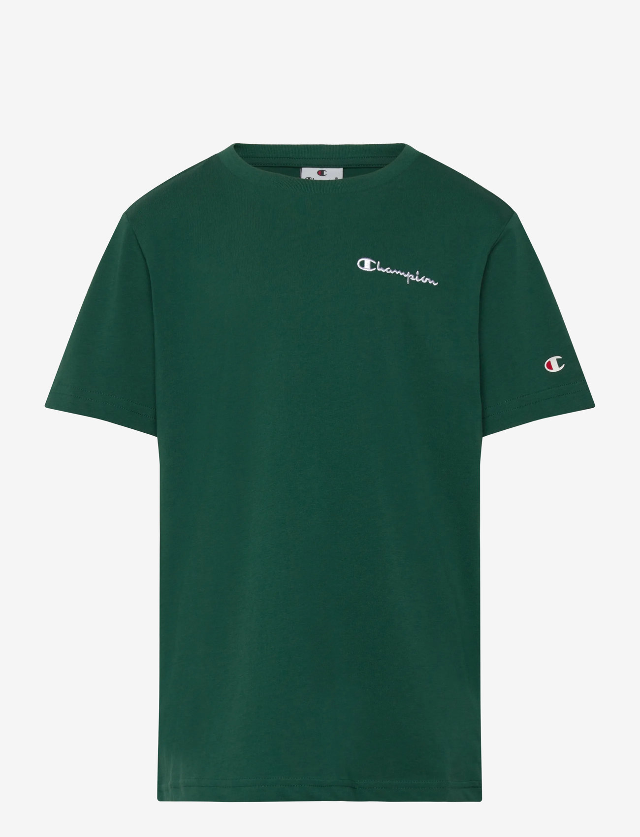 Champion - SS Tee - sügisesed riided - forest peak green - 0
