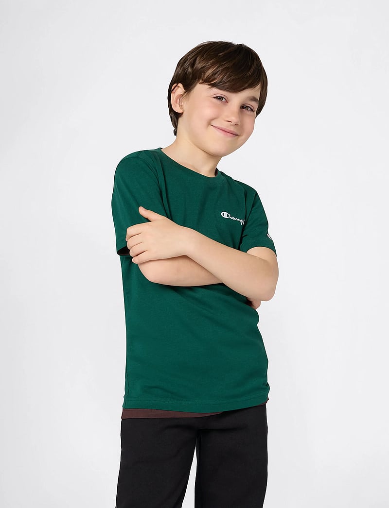 Champion - SS Tee - t-krekli ar īsām piedurknēm - forest peak green - 4