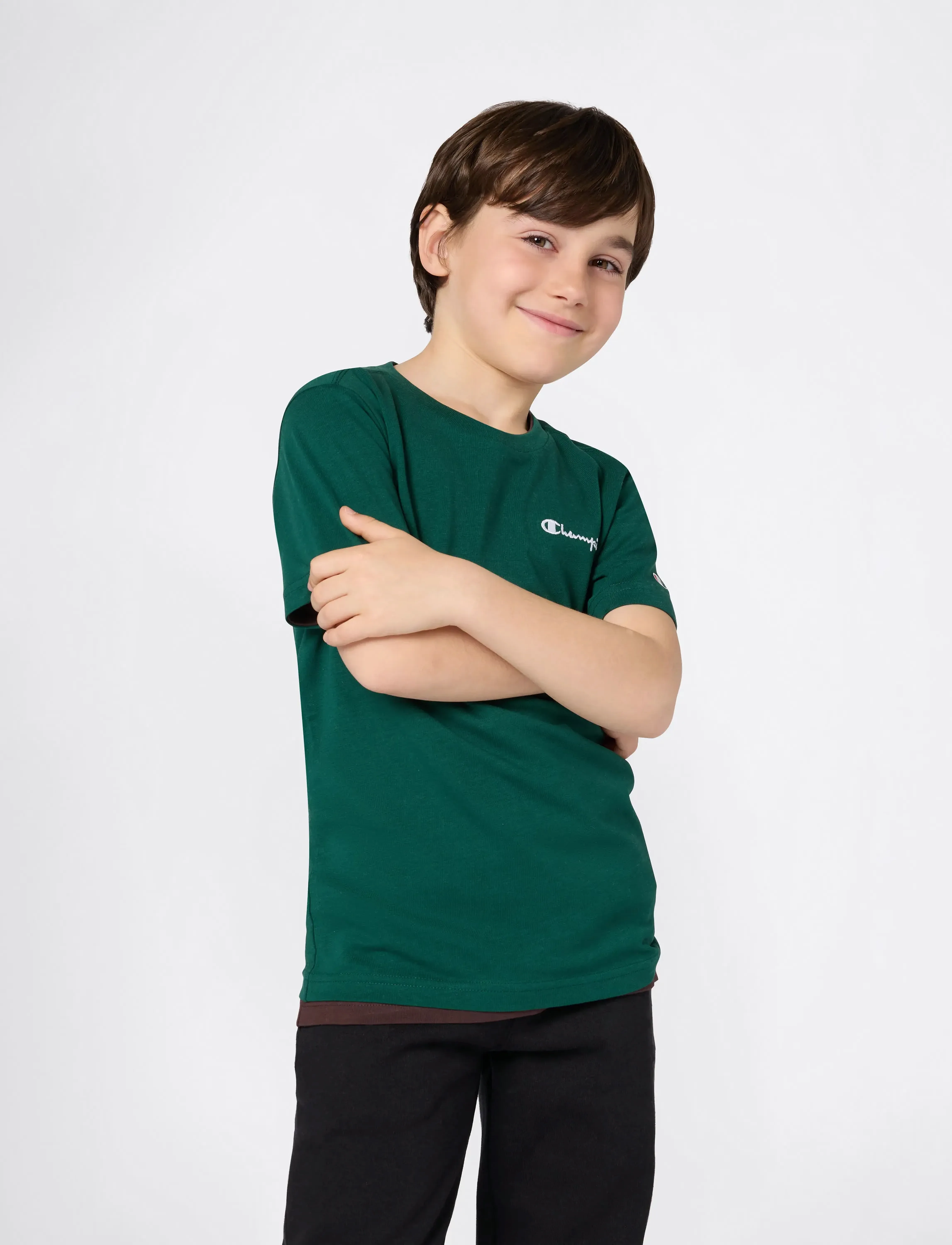 Champion - SS Tee - lühikeste varrukatega t-särgid - forest peak green - 4