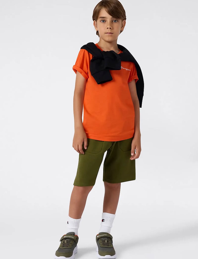 Champion - SS Tee - kortärmade t-shirts - ripe orange - 4