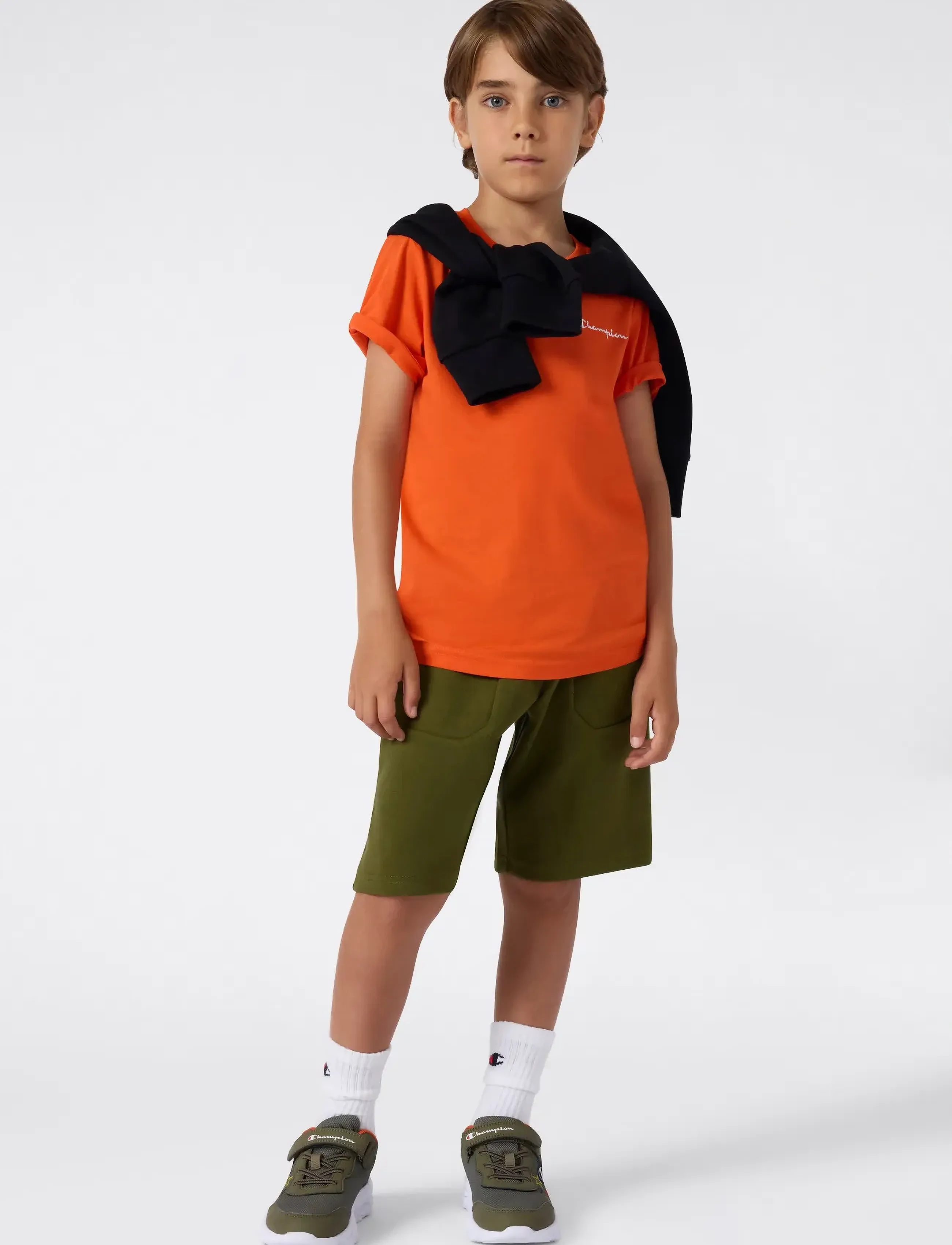 Champion - SS Tee - kortärmade t-shirts - ripe orange - 4