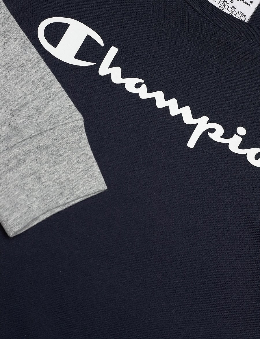 Champion - Long Sleeve T-Shirt - langermede t-skjorter - bs501-nny/noxm - 5