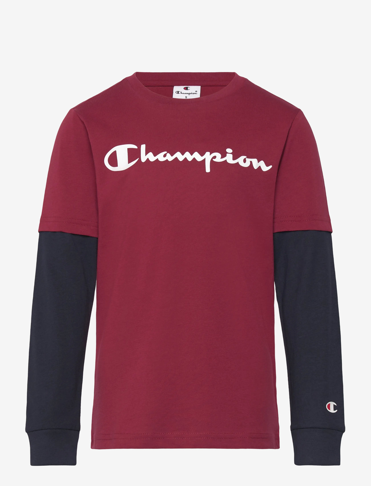 Champion - Long Sleeve T-Shirt - langærmede t-shirts - cardinal 115 - 1