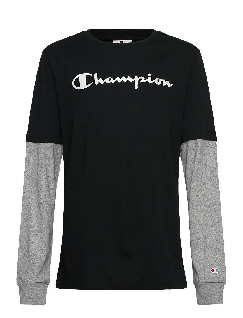 Champion - Long Sleeve T-Shirt - t-krekli ar garām piedurknēm - kk001-nbk/noxm - 1