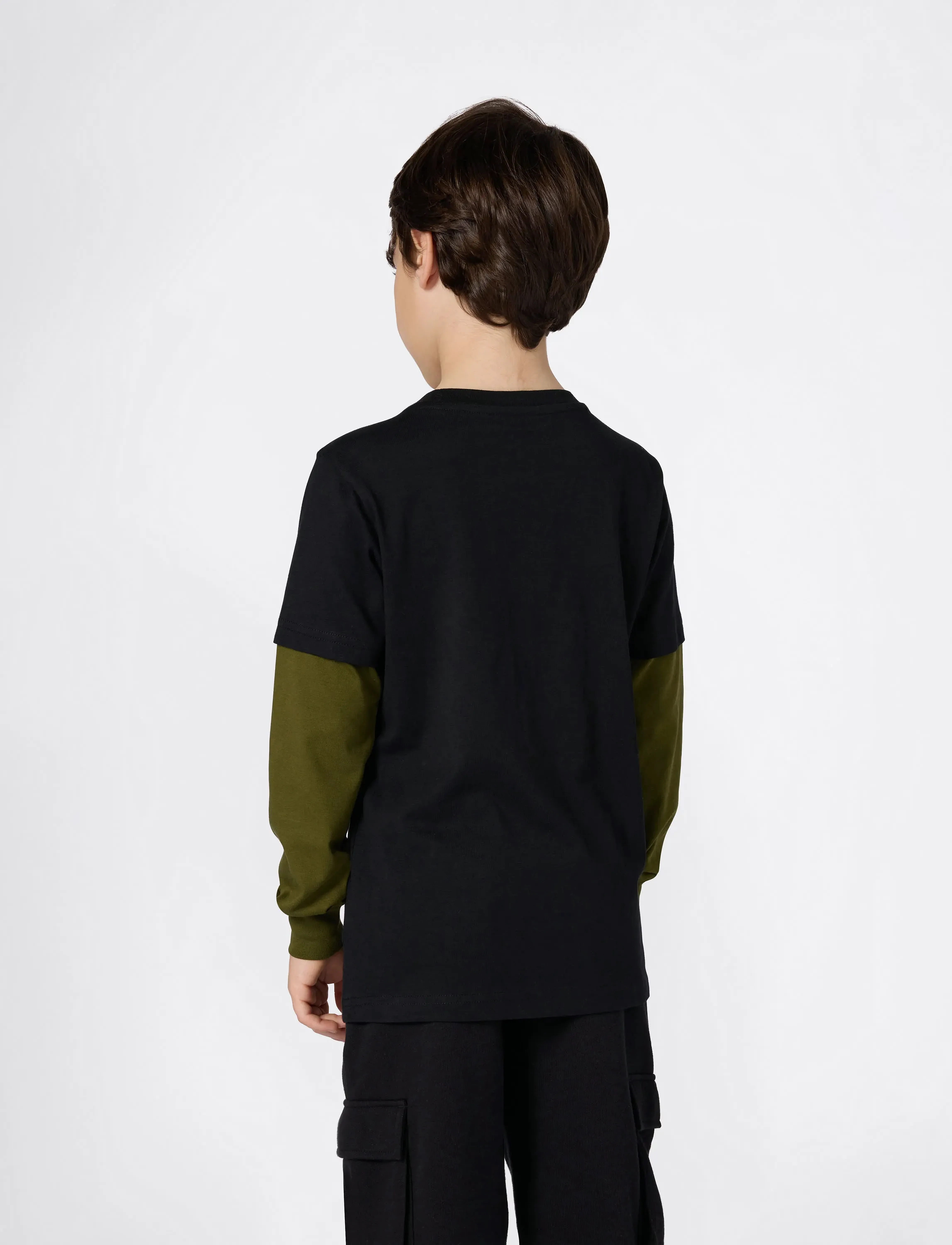 Champion - Long Sleeve T-Shirt - pitkähihaiset t-paidat - kk001-nbk/noxm - 3