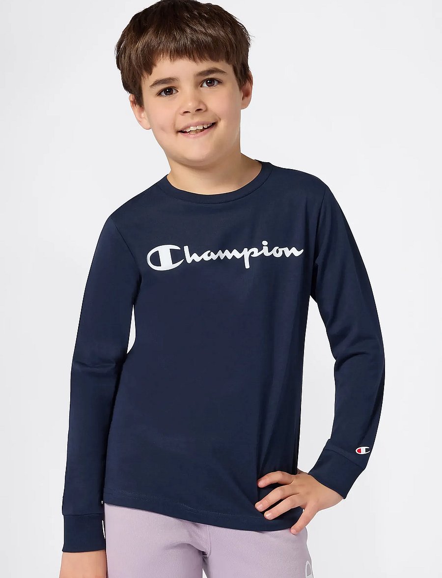 Champion - LS Shirt - långärmade t-shirts - bs501-nny - 0