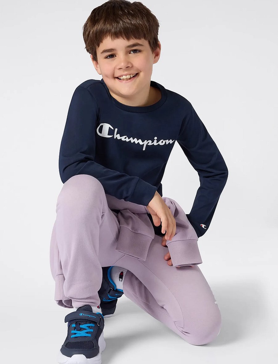 Champion - LS Shirt - långärmade t-shirts - bs501-nny - 4