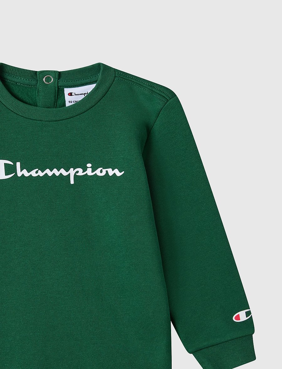Champion - Crewneck Suit - trainingsanzug - gs559-eden/nny - 2