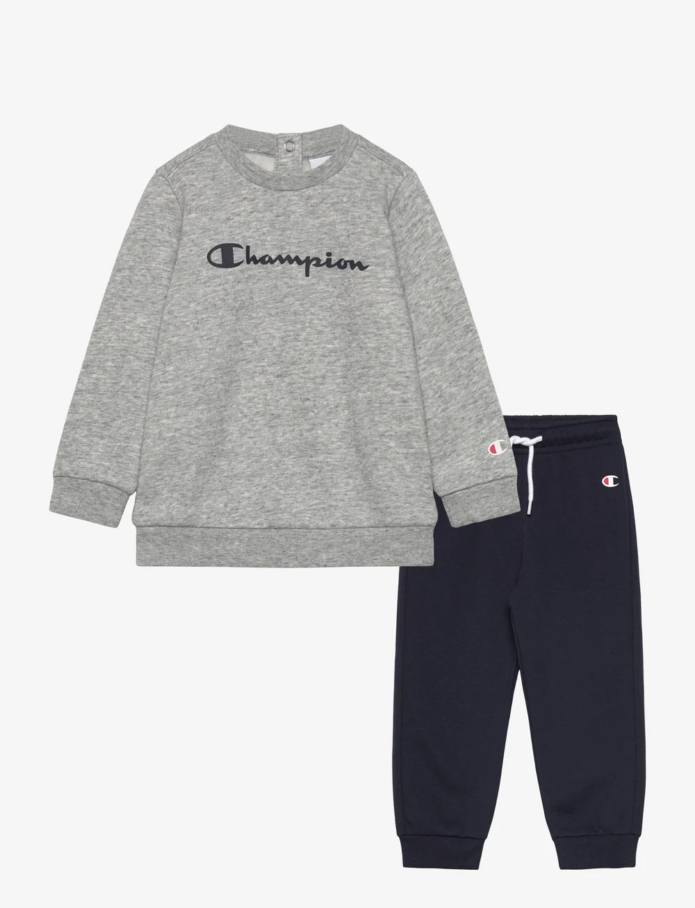Champion - Crewneck Suit - treniņtērpi un divdaļīgi komplekti - new oxford grey melange - 0
