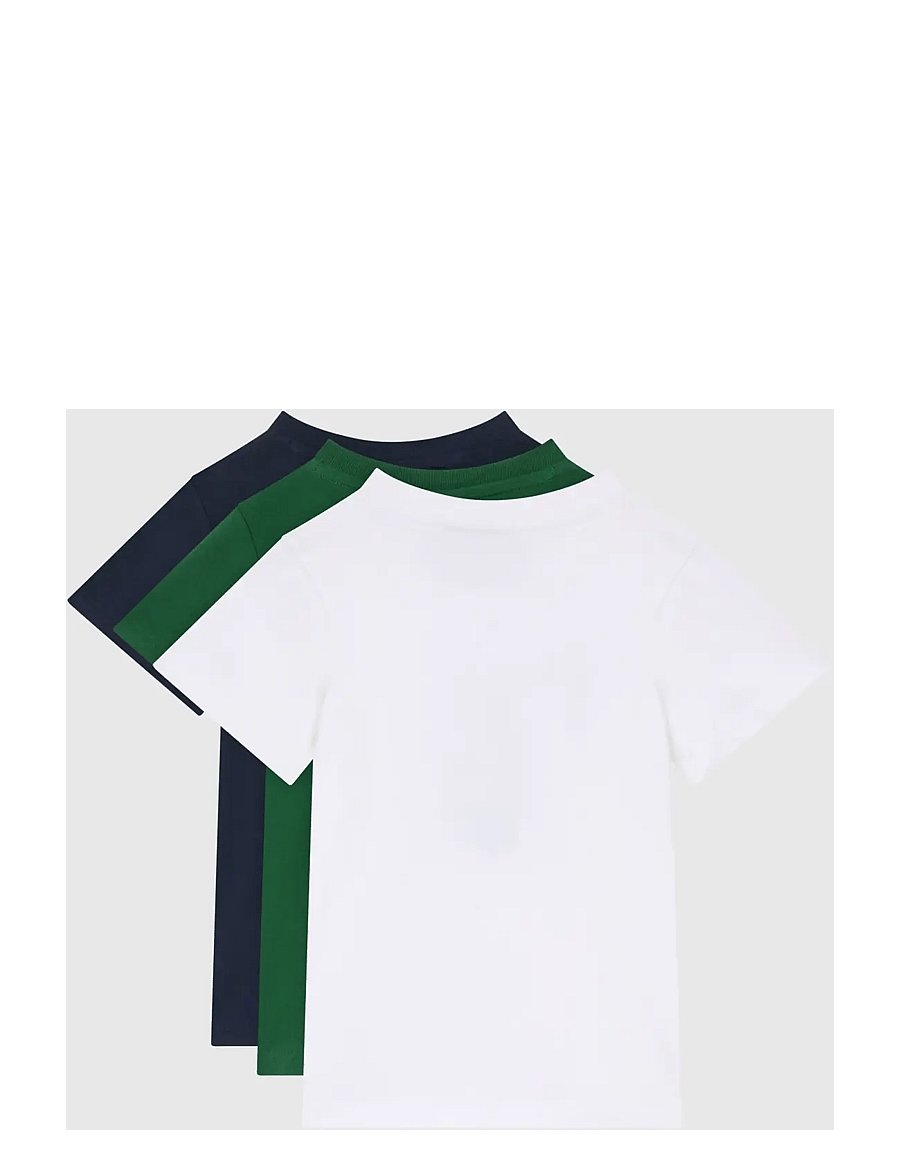Champion - 3 pack SS Tee - sportiniai marškinėliai - ww001-wht/nny/eden - 1
