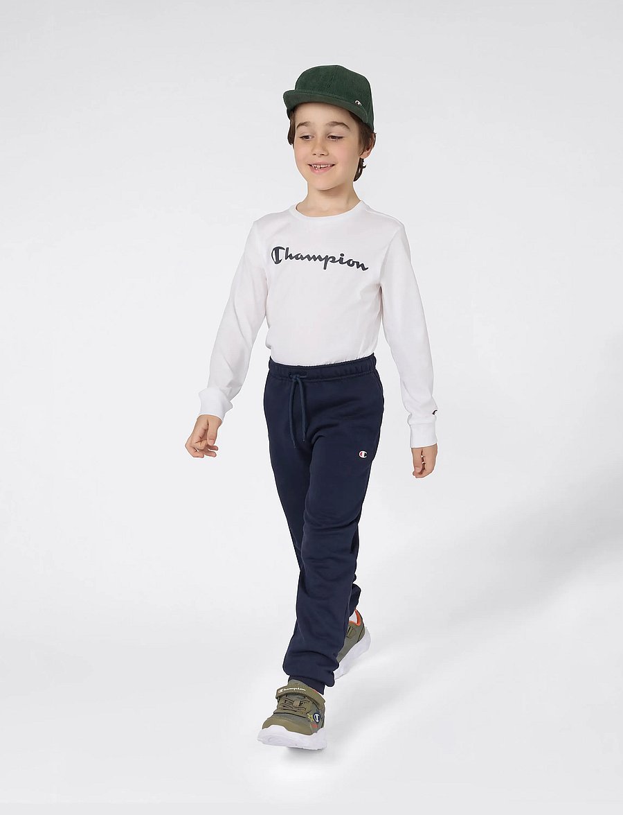 Champion - Rib Cuff Pants - sweatpants - bs501-nny-ns - 0