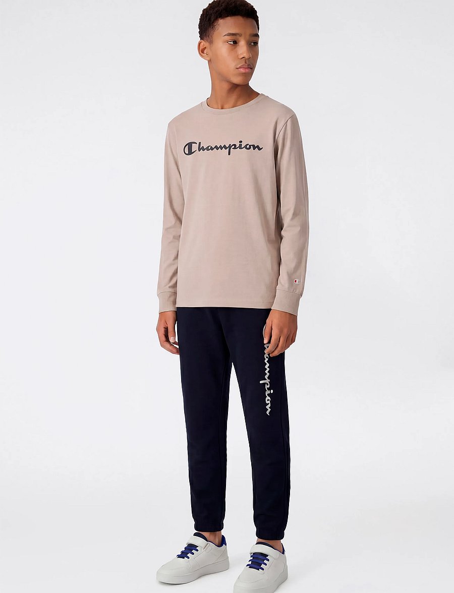 Champion - Elastic Cuff Pants - sweatpants - bs501-nny - 0