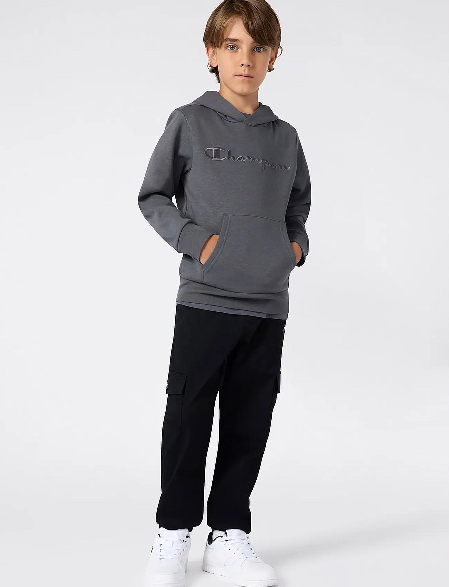 Champion - Hooded Sweatshirt - kapuzenpullover - forged steel grey - 3