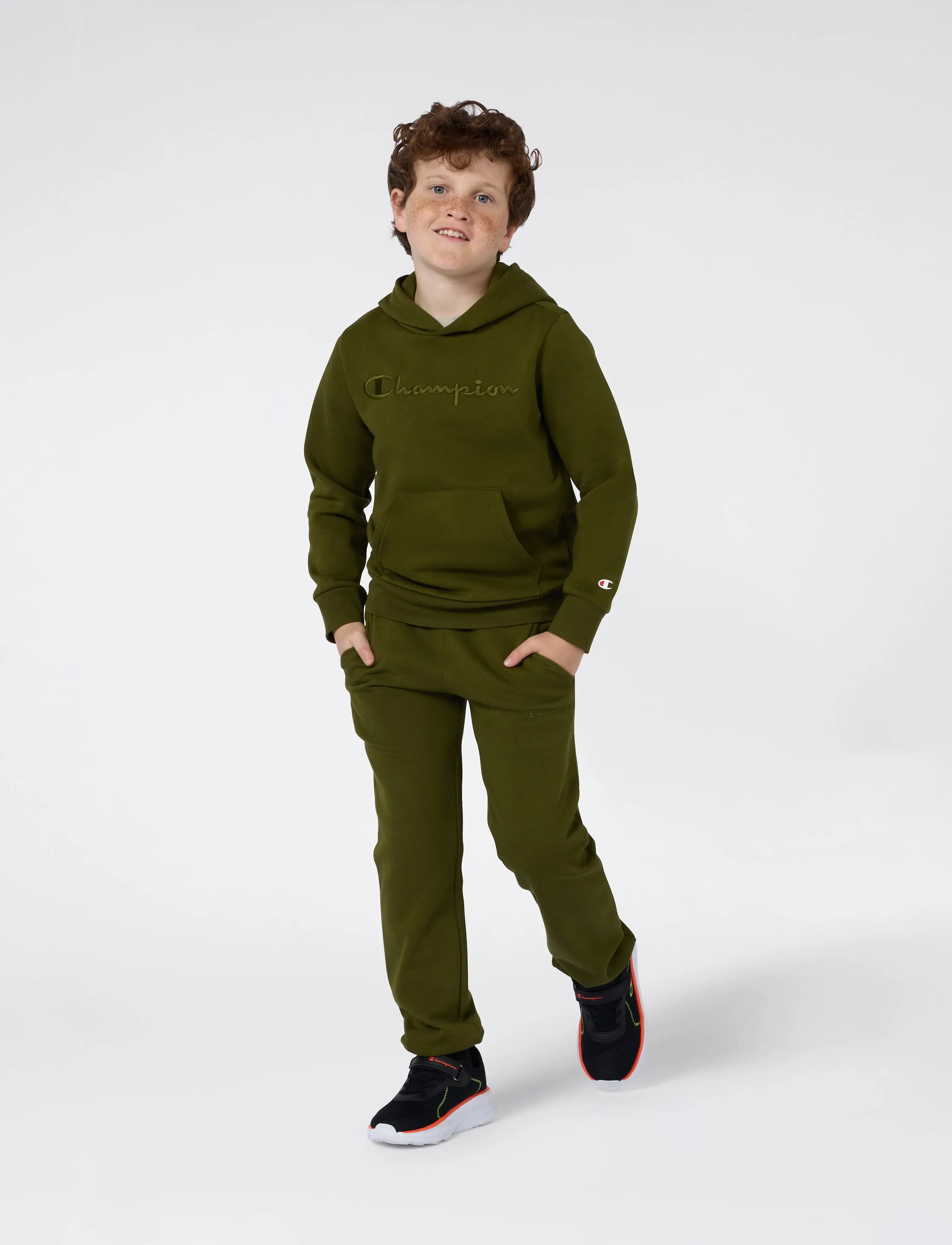 Champion Hooded Sweatshirt - Džemperi ar kapuci - IMMERSIVE OLIVE / green