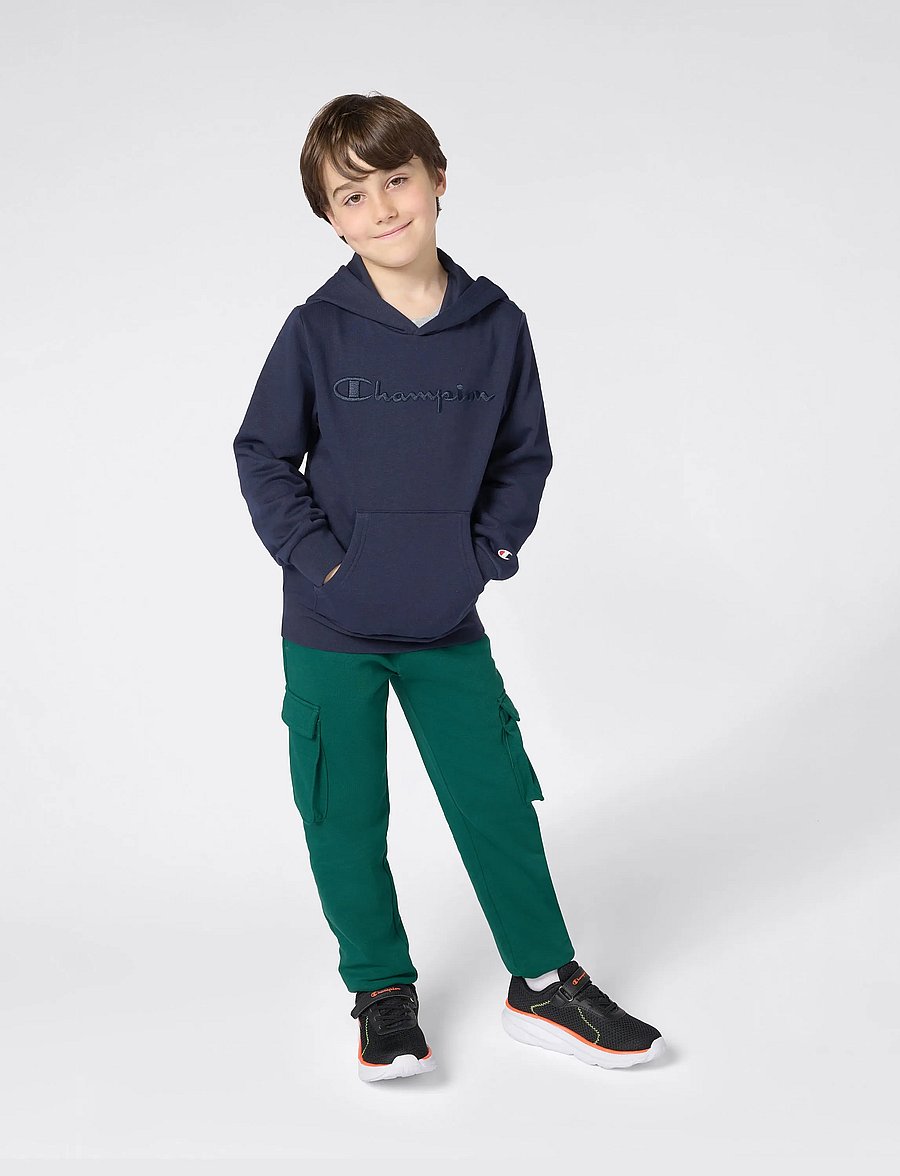 Champion - Hooded Sweatshirt - hoodies - sky captain - 0