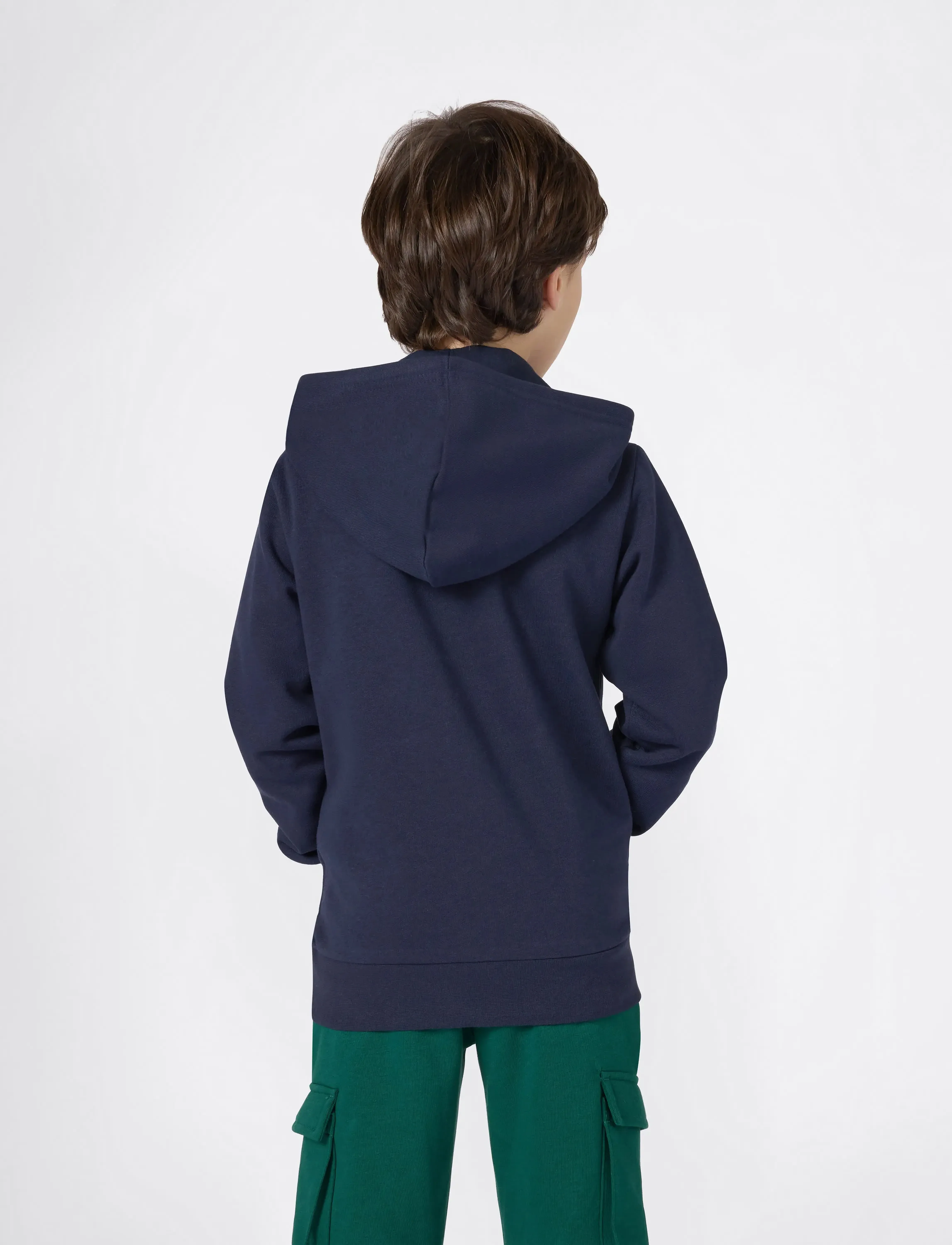 Champion - Hooded Sweatshirt - bluzy z kapturem - sky captain - 3