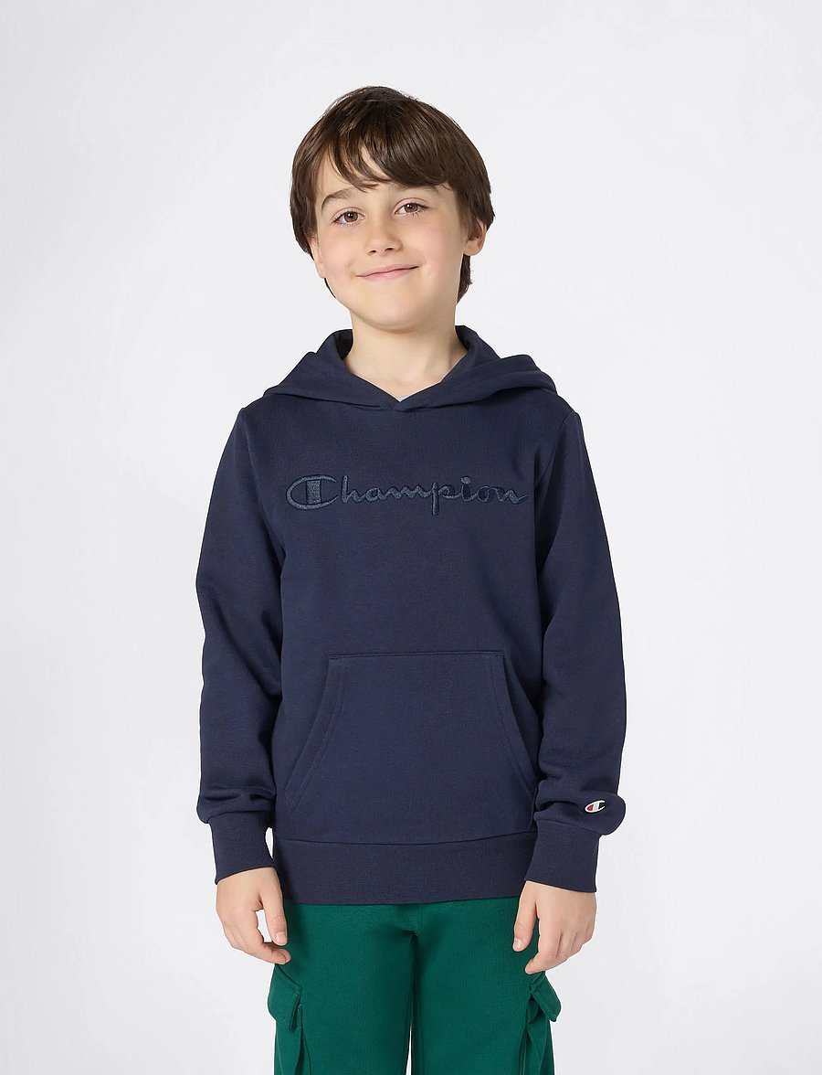 Champion - Hooded Sweatshirt - hoodies - sky captain - 4