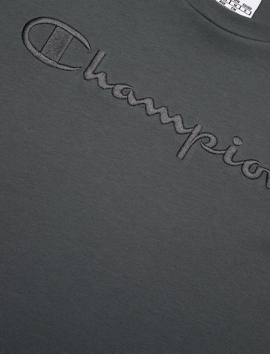 Champion - SS Tee - sportoberteile - forged steel grey - 5