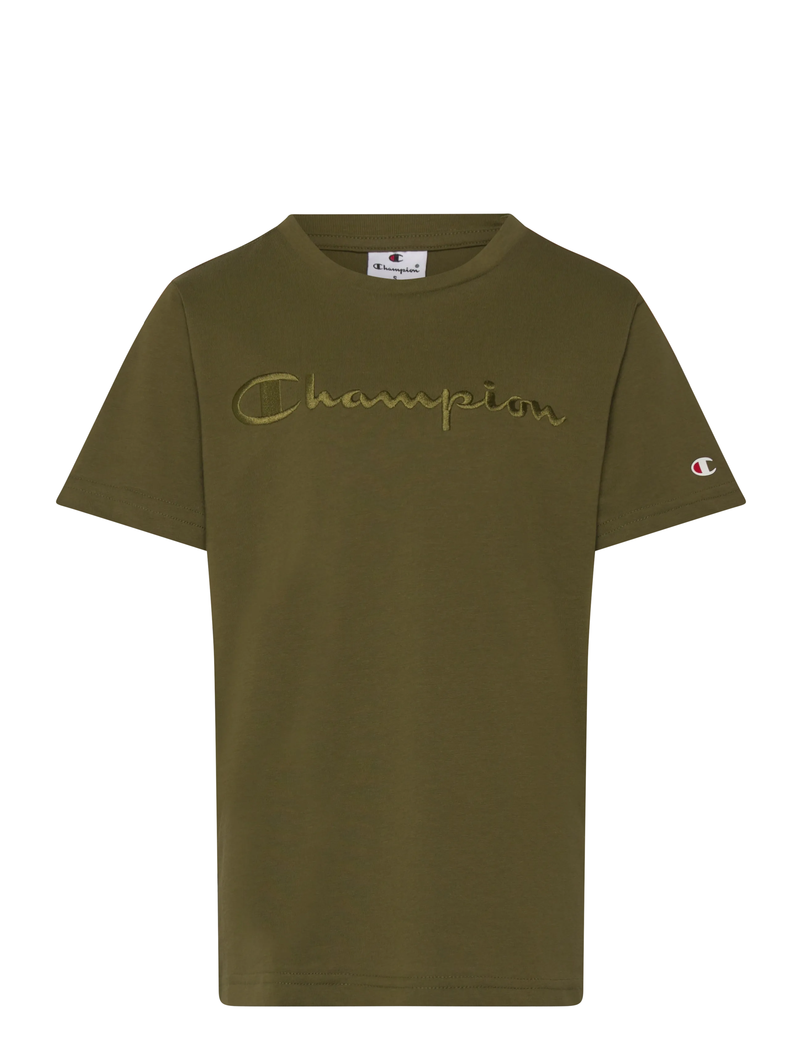 CHAMPION Ss Tee Khaki - 114-119 - Kinder