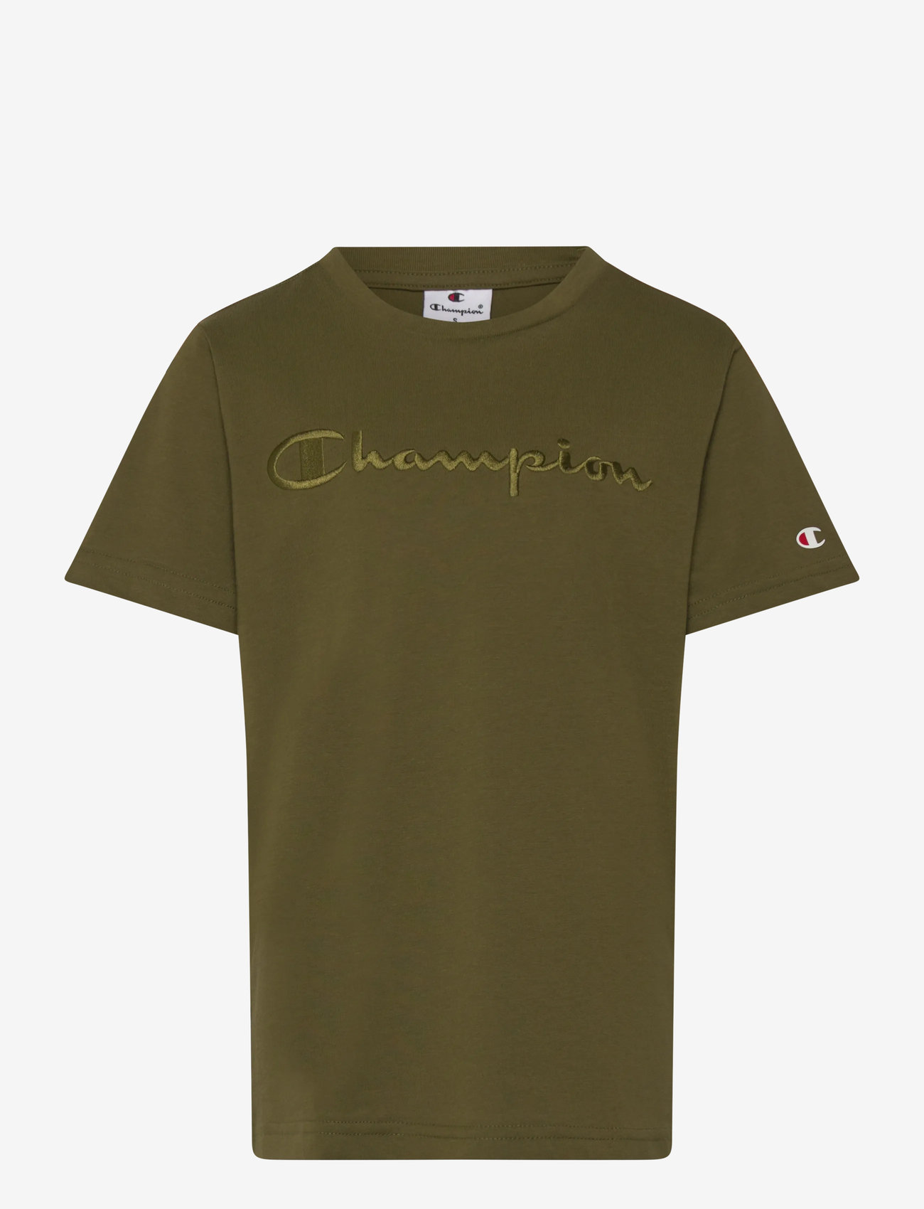 Champion - SS Tee - sporttoppar - immersive olive - 1