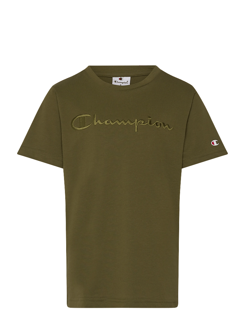 Champion - SS Tee - sporttoppar - immersive olive - 1