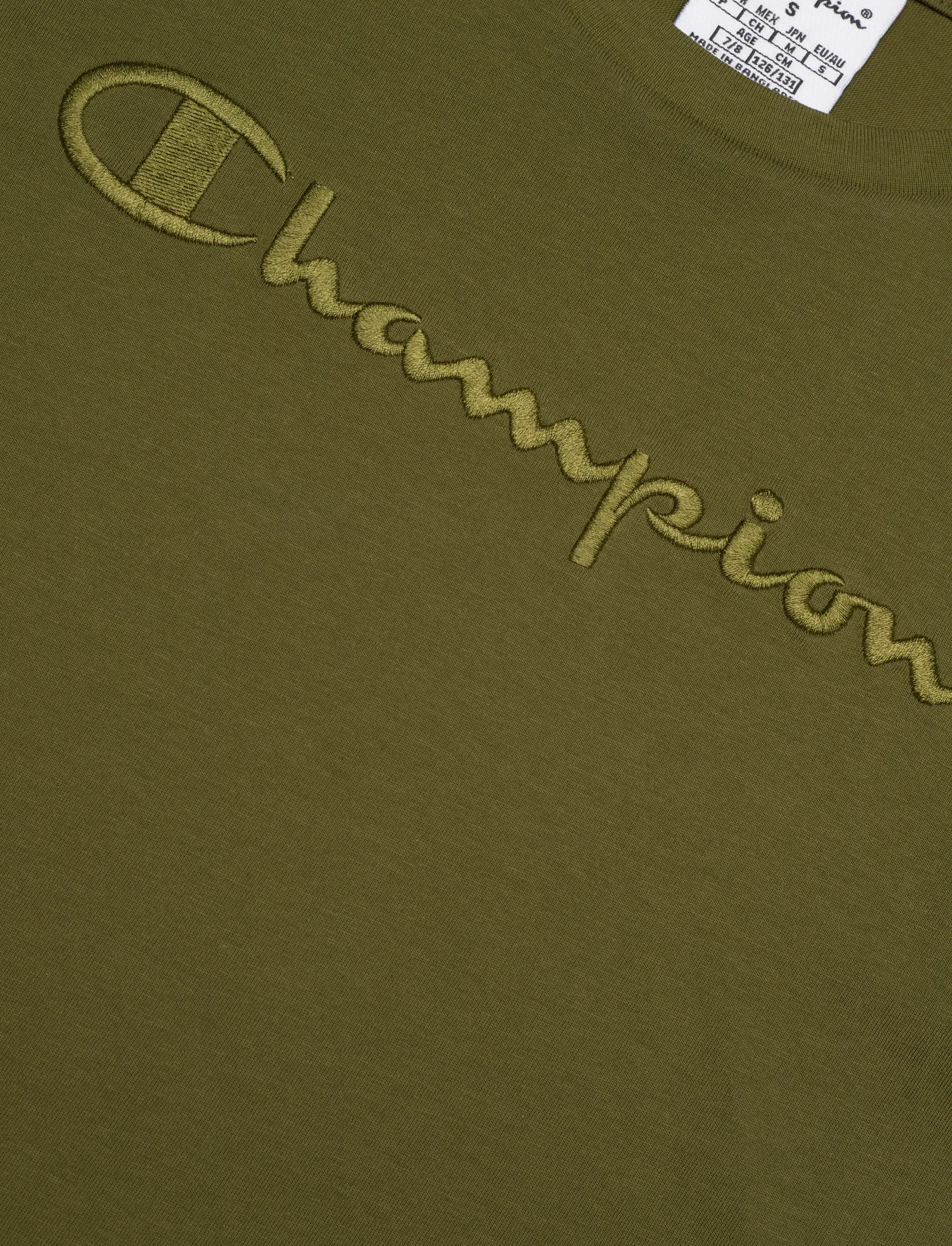 Champion - SS Tee - sportstoppe - immersive olive - 5