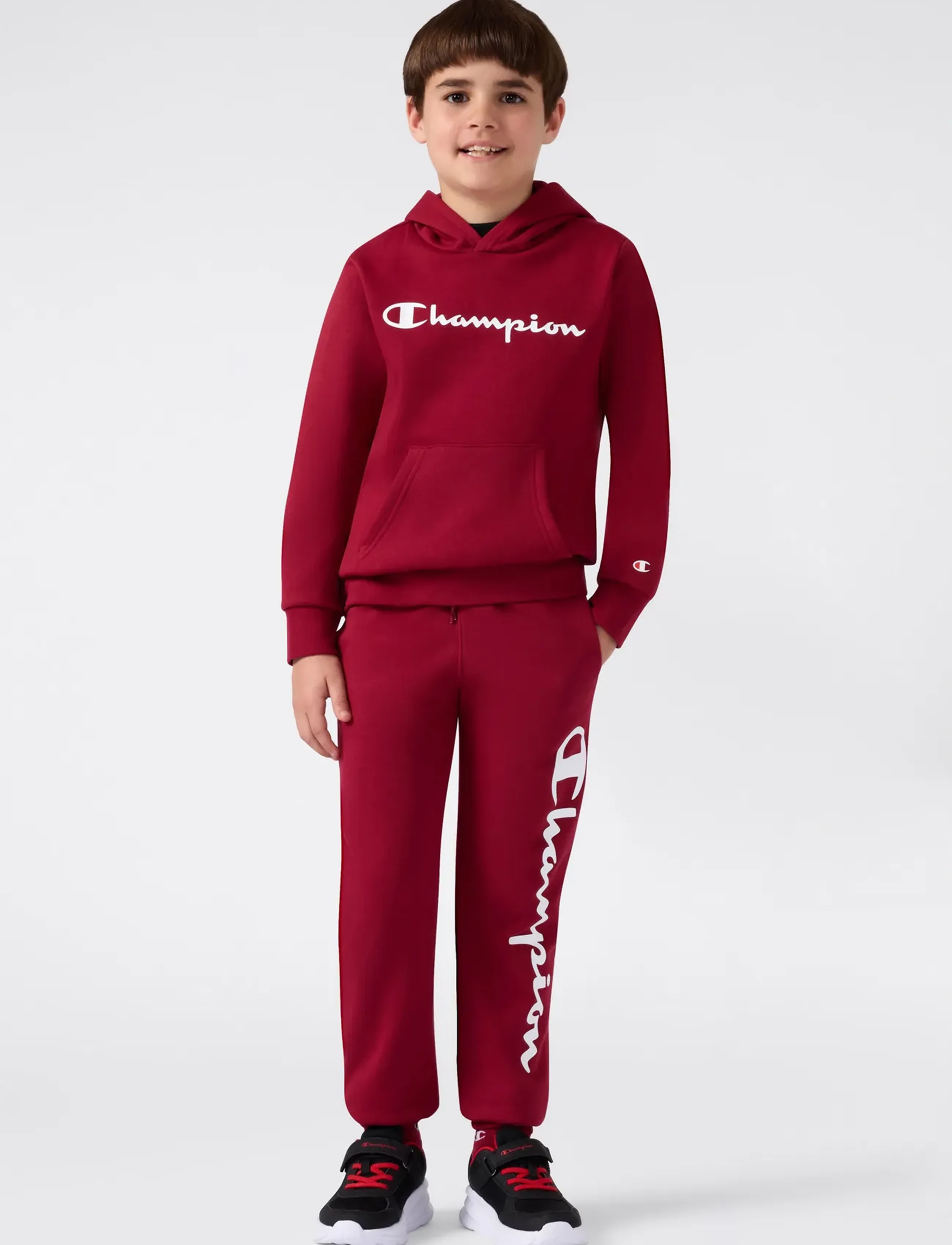 Champion - Hooded Sweatshirt - hoodies - cardinal 115 - 4